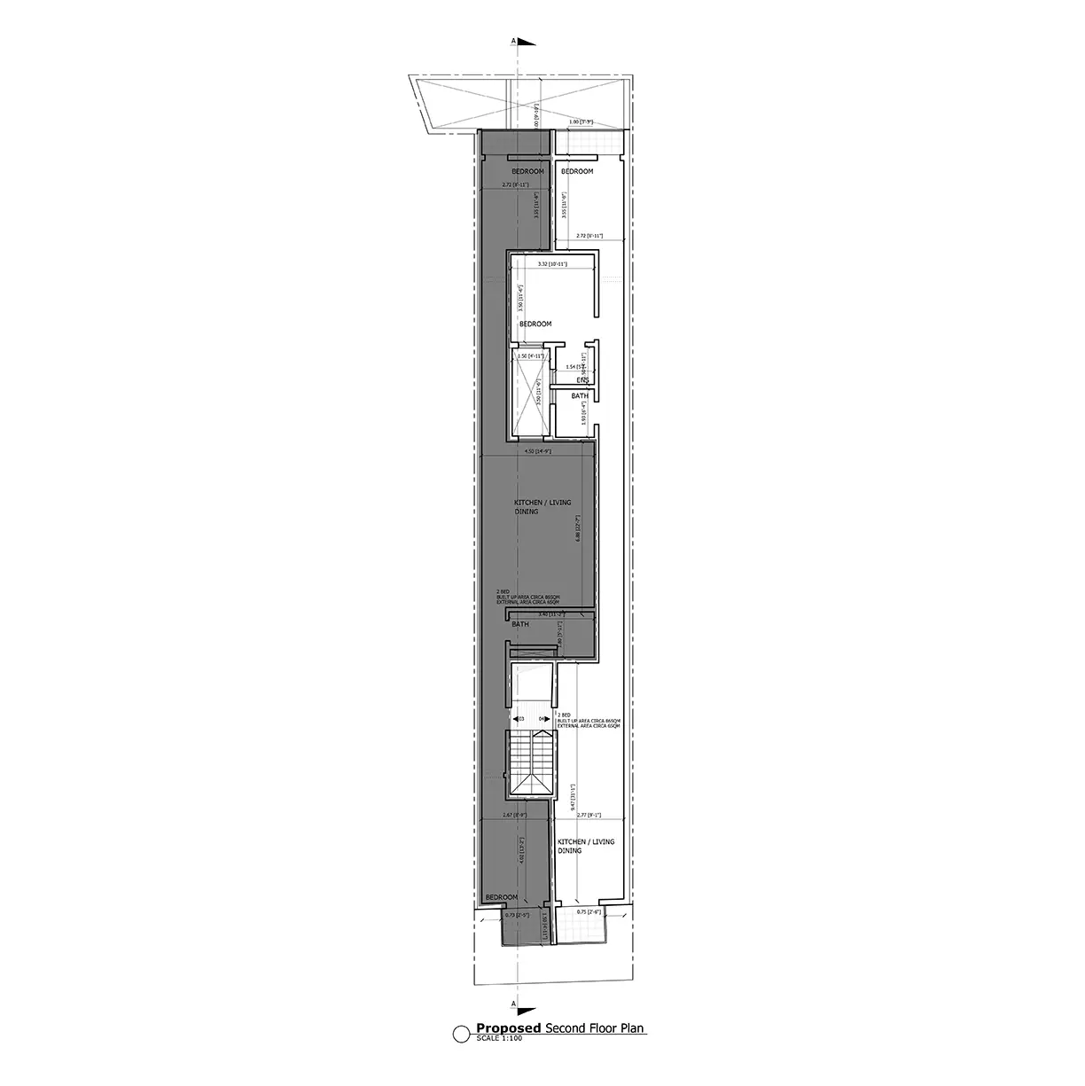apt 2 – floor 2 Stylish 2-Bedroom Apartment in Naxxar