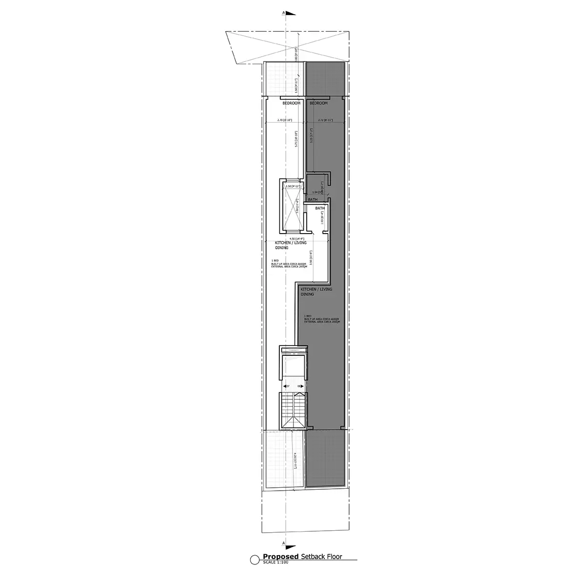 ph 7 -floor 4 Brand New 1-Bedroom Penthouse in the Heart of Naxxar