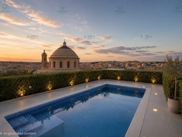 Mosta – 3 Bedroom Penthouse Direct from Owner